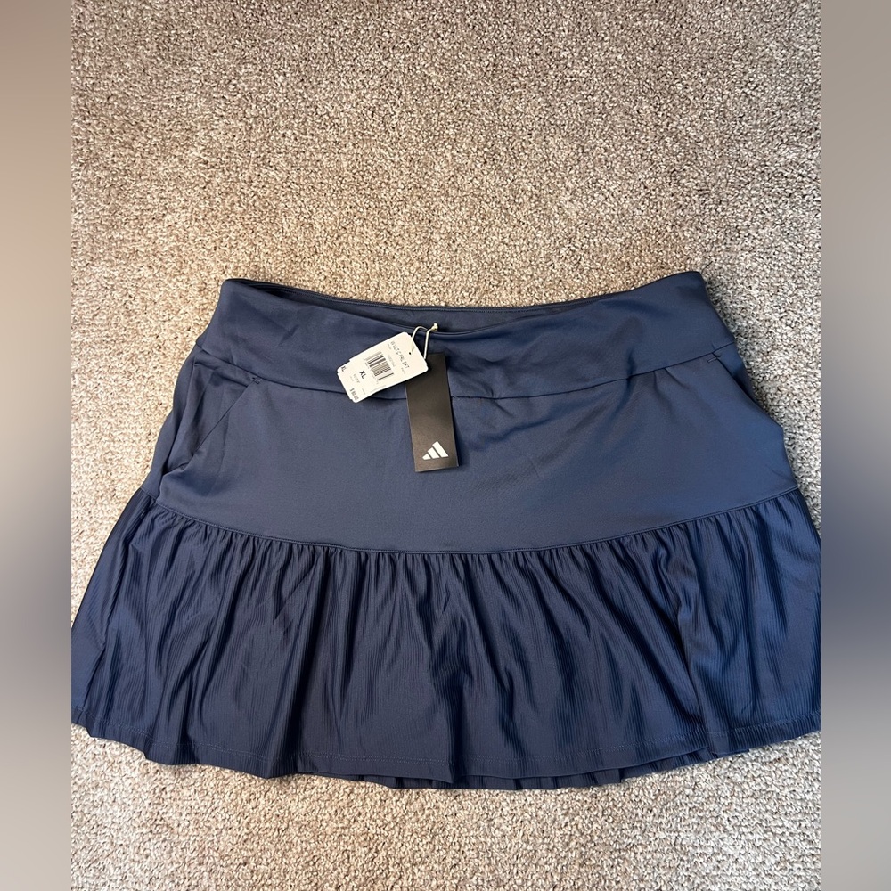 NEW! Adidas Women's Dusty Blue SKORT- Size XL